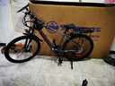 永久鋰電池助力電動(dòng)自行車(chē)禧瑪諾變速超長(cháng)續航山地車(chē)男女士雙碟剎單車(chē) F58-摩天灰【26寸10A舒適版】 曬單實(shí)拍圖