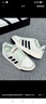 adidas ENTRAP美式校園風(fēng)運動(dòng)板鞋少年感復古籃球鞋男女阿迪達斯   白色/粉色   37 曬單實(shí)拍圖