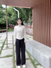 班尼路（Baleno）S&K系列打底衫女裝長(cháng)袖t恤上衣服秋冬新款保暖寬松內外搭抗菌秋衣 卡其#純色 【防風(fēng)保暖】 M 曬單實(shí)拍圖