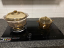 黑狗（HEIGOO）不挑鍋雙環(huán)電陶爐嵌入式電氣氣電兩用灶具燃氣灶家用煤氣雙灶氣電灶二合一體一電一氣灶 左氣右電陶 管道天然氣12T 曬單實(shí)拍圖