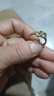 新款越南沙金轉運福女戒指環(huán)愛(ài)心麥穗簡(jiǎn)約戒指開(kāi)口可調節久不掉色 曬單實(shí)拍圖