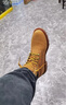 添柏嵐（Timberland）官方踢不爛男鞋新大黃靴戶外防污防潑水|A27TP A27TPW/小麥色 TB1 僅批次不同 41 鞋內(nèi)長：25.5cm 曬單實(shí)拍圖