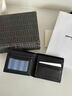 皮爾卡丹（pierre cardin）錢(qián)包男士【鹿皮】真皮卡包證件包短款輕奢高檔實(shí)用生日禮物送男友 黑色【高檔禮盒+代寫(xiě)賀卡】 曬單實(shí)拍圖