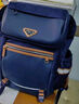 卡拉羊【新品大嘴書(shū)包3.0】中學(xué)生書(shū)包減負防下墜初高中背包男女 藍 26L 曬單實(shí)拍圖
