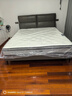 雅蘭床架百搭雙人主臥婚床 套床 拉斐+金夢(mèng)豪尊享版2.0床墊  1.8*2米 曬單實(shí)拍圖