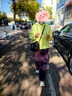 紫色雪尼爾闊腿褲女秋季2025年新款高腰垂感秋冬顯瘦燈芯絨直筒褲 紫色-常規(guī)褲長100cm起 28 /L建議體重105-115斤 曬單實拍圖
