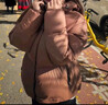 駱駝女裝情侶款羽絨服男冬季2025新款連帽防潑水保暖面包服外套 曬單實(shí)拍圖