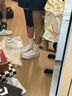 匡威（Converse）官方 All Star Lift經(jīng)典厚底鞋小白鞋帆布鞋560251C 560251C/白色 38 曬單實(shí)拍圖