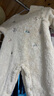 戴維貝拉（DAVE＆BELLA）初生嬰兒衣服毛絨寶寶連體衣幼童爬服哈衣冬裝新款小童包屁衣 米色【現(xiàn)貨】 80cm （建議身高73-80cm） 曬單實拍圖