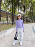 艾卡諾 I.KARNOW女童套裝秋裝兒童2025新款春秋季洋氣時(shí)髦大童女孩衛衣運動(dòng)褲衣服 10153紫色15259灰色【套裝】 160 曬單實(shí)拍圖