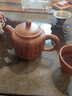 覓陶欽州坭興陶原色陳為國純手工窯變匏尊壺茶壺泡茶茶具280cc 匏尊壺 280ml 曬單實(shí)拍圖
