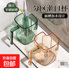 輕奢漱口杯情侶牙刷杯洗漱杯子透明牙膏牙刷收納盒家用牙具牙缸杯 混搭4個(gè)裝【各一個(gè)】 無(wú)規格 曬單實(shí)拍圖