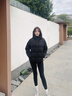 安踏面包羽絨服丨運動(dòng)羽絨服女裝冬季立領(lǐng)短款加厚棉服外套 曬單實(shí)拍圖
