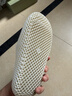 京東京造【3D打印拖鞋】防滑外穿透氣夏季新款軟彈運動(dòng)拖鞋 納米素白 38 曬單實(shí)拍圖