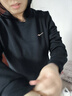 鴻星爾克衛衣女秋季圓領(lǐng)套頭衫長(cháng)袖寬松大碼打底運動(dòng)休閑上衣戶(hù)外跑步服女 曬單實(shí)拍圖