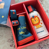杯具熊（BEDDYBEAR）正品保溫杯兒童大容量316不銹鋼吸管杯學(xué)生直飲幼兒園水杯 復古雙飲獅子王（禮盒裝）620ml 曬單實(shí)拍圖