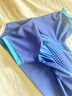 兒童足球服套裝女童緊身衣運動(dòng)服速干衣訓練服男童羽毛球服四件套 23寶藍色四件套 關(guān)注送襪子 找客服 130 （24尺120-130cm）50斤左右 曬單實(shí)拍圖