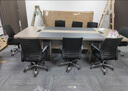 辦公家具會(huì )議桌長(cháng)桌簡(jiǎn)約現代大型板式培訓桌長(cháng)方形長(cháng)條桌辦公桌椅 2.4米多功能會(huì )議桌【環(huán)保材質(zhì)*包安裝】 曬單實(shí)拍圖