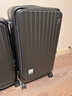 皇冠（CROWN）側開(kāi)蓋行李箱鋁框大容量暑期出游拉桿箱5292 鐵灰 28英寸需托運  曬單實(shí)拍圖