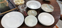 九土日式手工陶瓷餐具草木灰復古家用米飯碗湯碗面碗菜盤(pán)點(diǎn)心碟子套裝 敝口碗 曬單實(shí)拍圖