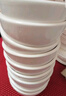 潔雅杰陶瓷碗中式白瓷小碗家用4.5英寸米飯碗喝湯碗面碗套裝10只裝 曬單實拍圖