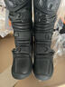 TR越野靴摩托車(chē)騎行長(cháng)靴林道防摔拉力靴虎牌越野場(chǎng)地賽車(chē)鞋男女 MX3活動(dòng)軸黑色 40 曬單實(shí)拍圖