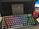 ROG夜魔 機械鍵盤(pán)/磁軸鍵盤(pán) 無(wú)線(xiàn)/藍牙三模游戲鍵盤(pán) RGB熱插拔客制化Gasket結構OLED屏 無(wú)畏契約打瓦 【國家補貼】冰暴灰軸 暗夜黑 曬單實(shí)拍圖