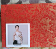 吳蠶里【絲羊毛】絲巾披肩媽媽生日禮物送長(cháng)輩禮品送禮圍巾女旗袍披肩 秋夕風(fēng)吟-桔綠 曬單實(shí)拍圖
