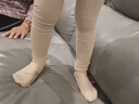 浪莎兒童襪子女童打底褲春夏連褲襪舞蹈襪寶寶光腿神器2條裝 膚色 M 曬單實(shí)拍圖