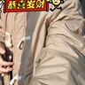 森馬（Semir）棉服女冬季仿羊羔毛馬甲牛角扣防潑水輕薄棉衣兩件套101724112008 曬單實(shí)拍圖