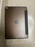 畢亞茲 適用iPad Air2保護(hù)套 iPad6代蘋果平板電腦保護(hù)后外殼 輕薄防摔 休眠三折皮套男女款 PB13-金剛黑 曬單實(shí)拍圖