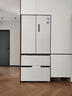 美的（Midea）M60系列520純平全嵌法式多門(mén)四開(kāi)門(mén)家用冰箱超薄雙系統循環(huán)大容量制冰BCD-520WUFPZM(E)白國家補貼 曬單實(shí)拍圖