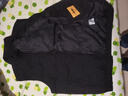 吉普（JEEP）羽絨馬甲男冬季加厚保暖外套男士休閑背心衣服男裝 黑色 2XL  曬單實(shí)拍圖