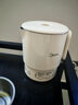 美的（Midea）第二代便攜式折疊燒水杯電熱水壺 旅行出差學生 泡面杯小容量迷你一體無縫內(nèi)膽 0.7升 SH07S104 曬單實拍圖