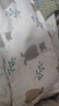 全棉時(shí)代嬰兒紗布方枕1-3歲兒童枕芯枕套幼兒園枕頭套裝3件套 熊熊下午茶 曬單實(shí)拍圖