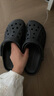 CROCS卡駱馳洞洞鞋貝雅男鞋女鞋輕便耐磨一腳蹬拖鞋休閑鞋|10126 【預售】黑色-001 41 /42(260mm) 曬單實(shí)拍圖
