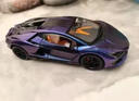 赟婭仿真大號蘭博基尼大牛合金汽車(chē)跑車(chē)模型玩具收藏男生情人節日禮物 蘭博基尼Revuelto【噴霧】炫彩版 曬單實(shí)拍圖