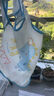 Babyprints圍兜兒童罩衣幼兒園吃飯寶寶圍嘴防濺防水反穿衣口水兜無(wú)袖兩件 曬單實(shí)拍圖