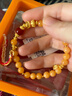 航民首飾 藏式蜜蠟黃金手鏈足金手工金手串XYA2097工費850元/件 曬單實(shí)拍圖