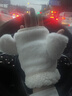 嘉柏蘭電加熱手套暖手寶發(fā)熱手套情人節禮物送女友充電取暖神器暖寶寶 開(kāi)指版白兔【三檔調溫+可水洗】 【3秒速熱丨送移動(dòng)電源*2】 曬單實(shí)拍圖