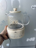 小熊（Bear）全玻璃養生壺 養生杯 辦公室多功能?chē)鸂t煮茶花茶壺0金屬全玻璃壺體恒溫壺水壺電熱燒水壺 YSH-P10Q7【全玻璃壺體】 1L 無(wú)濾網(wǎng) 曬單實(shí)拍圖