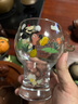 迪士尼米奇高腳酒杯冷飲杯兒童女生家用水杯卡通可愛(ài)果汁 米奇冷飲杯禮盒裝 曬單實(shí)拍圖
