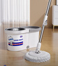 索邦旋轉拖把34cm2頭家用一拖凈免手洗雙驅動(dòng)拖地拖布吸水墩布桶套裝 曬單實(shí)拍圖