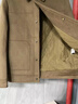以撒保羅（YISABAOLUO）高端羊毛呢夾克男士翻領(lǐng)大衣外套秋冬2025新款商務(wù)休閑中年爸爸裝 卡其色 厚款 羊毛呢大衣外套 M 曬單實(shí)拍圖