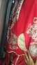 枝己秀禾服新娘敬酒服2025新款訂婚衣服婚紗主紗高檔結婚禮服古裝嫁衣 X616 M 曬單實(shí)拍圖