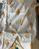童泰（TONGTAI）嬰兒連體衣春秋季純棉衣服初生寶寶蝴蝶哈衣爬服和尚服黃色59cm 曬單實(shí)拍圖