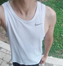 耐克NIKE男 運動(dòng)背心 圓領(lǐng)無(wú)袖 柔軟舒適 DV9322-100 白L 曬單實(shí)拍圖