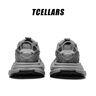 Tcellars老爹鞋男鞋2025夏季新款網(wǎng)面透氣厚底舒適運動(dòng)百搭潮流休閑鞋子男 超常發(fā)灰 41 曬單實(shí)拍圖