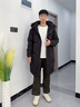 波司登25新款羽絨服男女同款情侶90絨寬松百搭連帽保暖外套B250246310黑色8056L 170/92A 體重約120-145斤 曬單實拍圖
