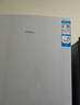 海爾（Haier）家用大容量冷柜一級節能變頻低噪風(fēng)冷無(wú)霜黑金凈化獨立制冰盒冷藏冷凍保鮮立式側開(kāi)門(mén)商用冰柜 -30℃|BD-335WGHEGDW9白 335升 曬單實(shí)拍圖